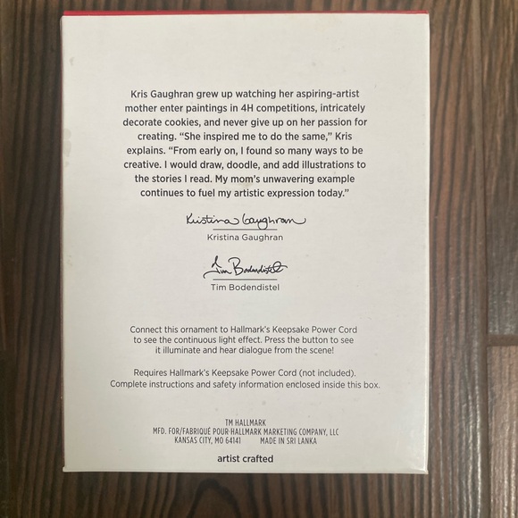 Hallmark Ornament- Nearly Headless Nick NWT - Picture 4 of 4